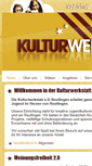 Mobile Screenshot of kulturwerkstatt.de